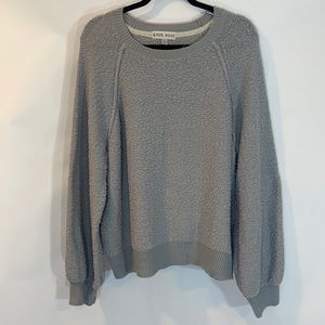 Gray Crew Neck Sweater